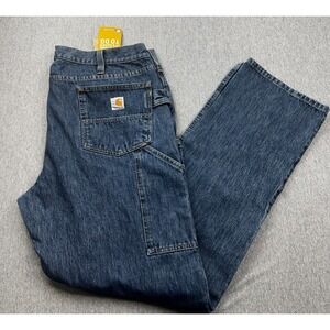 Carhartt 103887‎ I11 Rugged Flex Relaxed Fit Utility Double Front Jean Sz 38x34